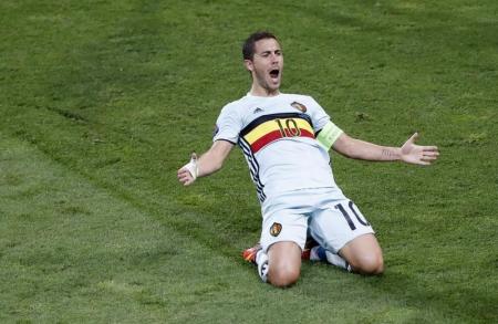La Belgique d'Hazard en quart de finale