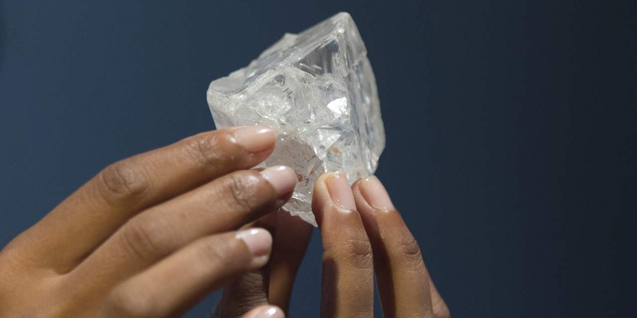 Sotheby's To Auction Off Largest Diamond uncovered in Botswana, southern Africa